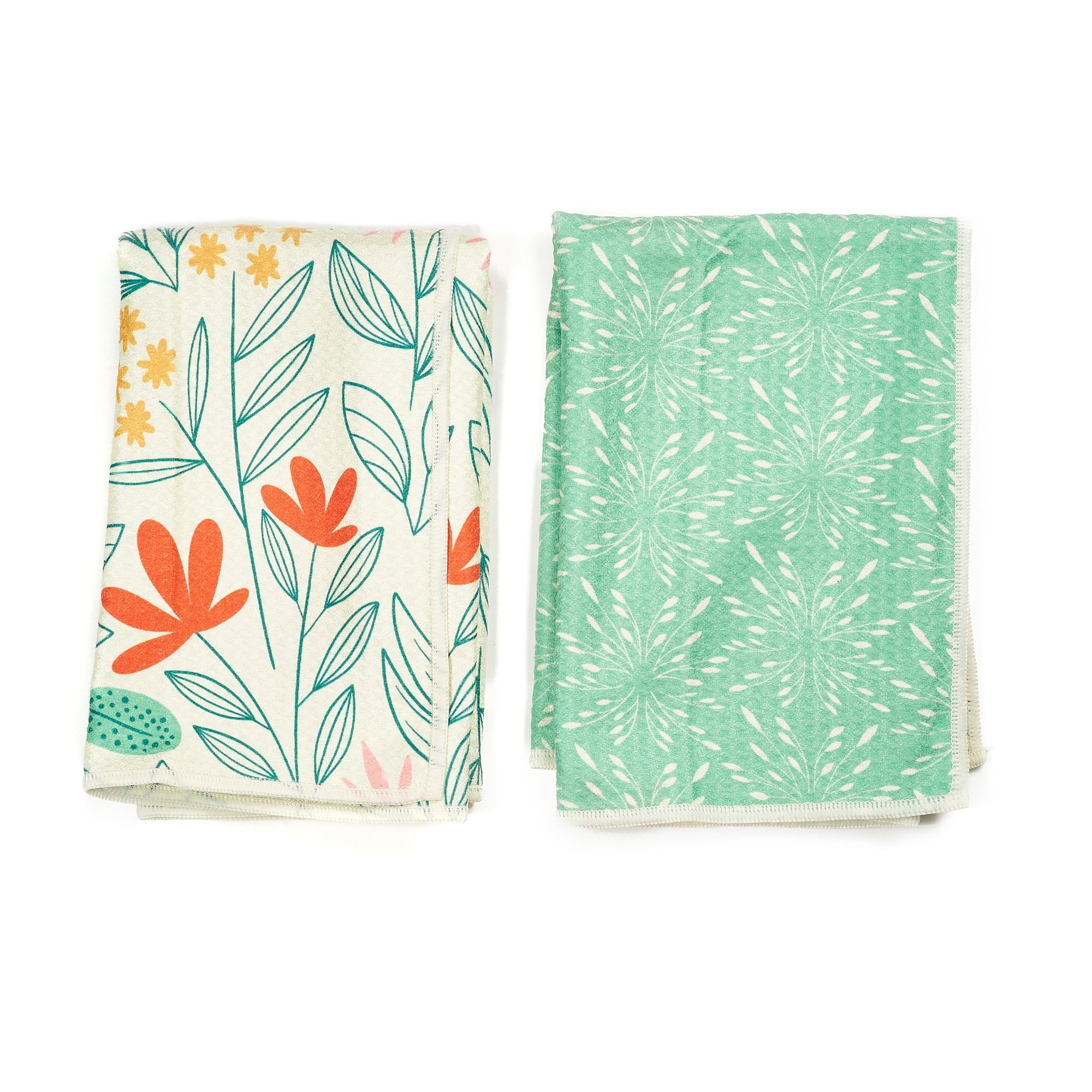 Double Duty Towels (set of 2) Reversible - RJW New Bloom - Once Again Home Co.