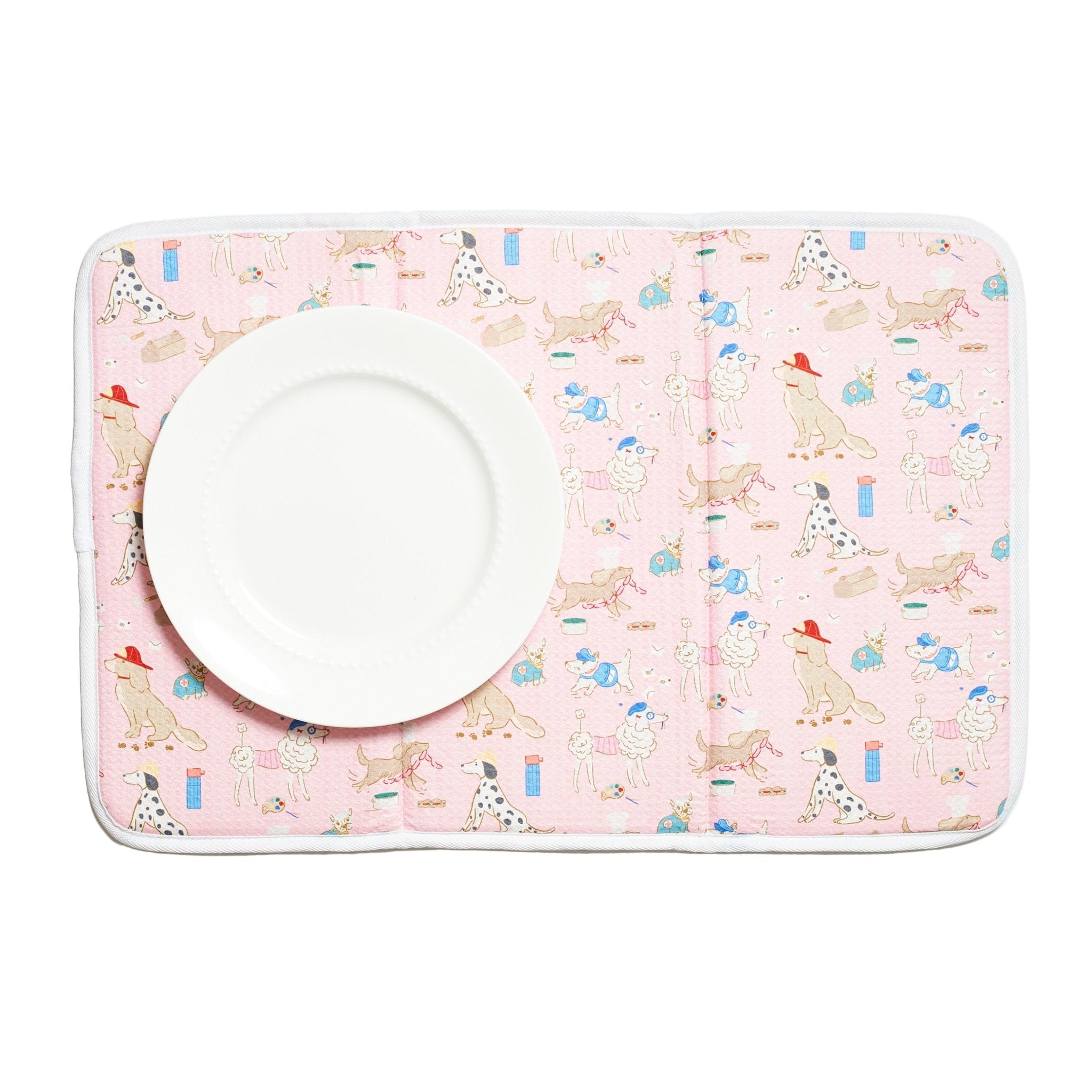 Drying Mat - Mable Tan Canine Caper - Once Again Home Co.
