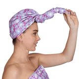 Hair Towel Wrap Double Sided - Signature Collection Pop Daisy - Once Again Home Co.
