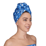 Hair Towel Wrap Double Sided - Signature Collection Pop Daisy - Once Again Home Co.