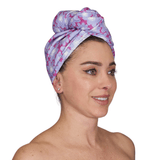 Hair Towel Wrap Double Sided - Signature Collection Pop Daisy - Once Again Home Co.
