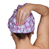 Hair Towel Wrap Double Sided - Signature Collection Pop Daisy - Once Again Home Co.