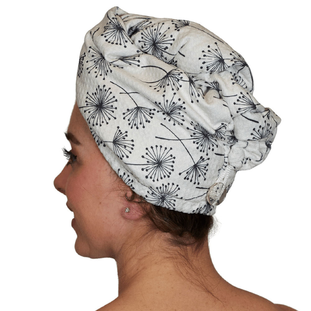 Hair Towel Wrap Double Sided - Signature Collection Whispers - Once Again Home Co.