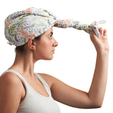 Hair Towel Wrap - Inca Floral in Lilac - Once Again Home Co.