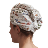 Hair Towel Wrap - Serenity Floral - Once Again Home Co.