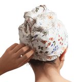 Hair Towel Wrap - Serenity Floral - Once Again Home Co.