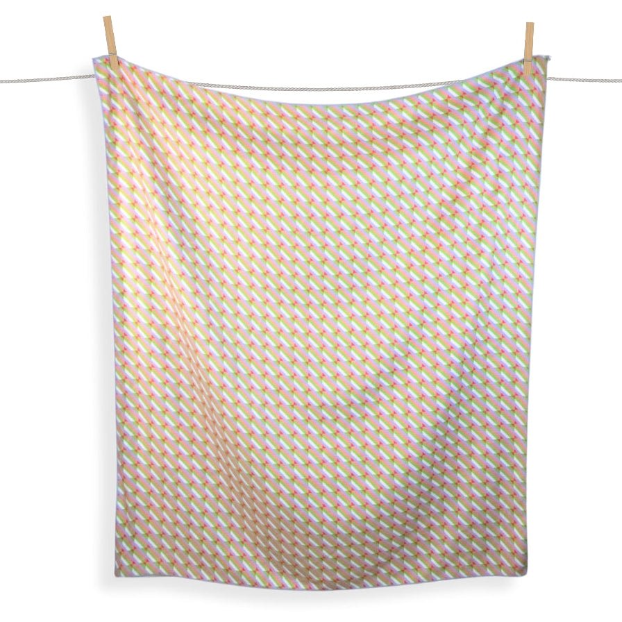 Journey Reversible Blanket - Geo Floral - Once Again Home Co.