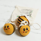Laundry Wool Dryer Balls - Set of 3 Busy Bee - Once Again Home Co.