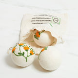 Laundry Wool Dryer Balls - Set of 3 Trollius - Once Again Home Co.
