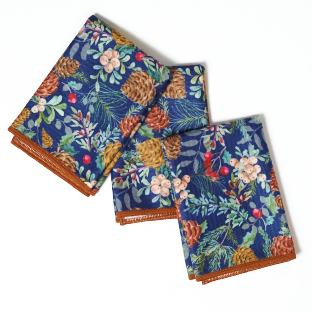 Mighty Mini Towel (Set of 3) - Festive Pine - Once Again Home Co.