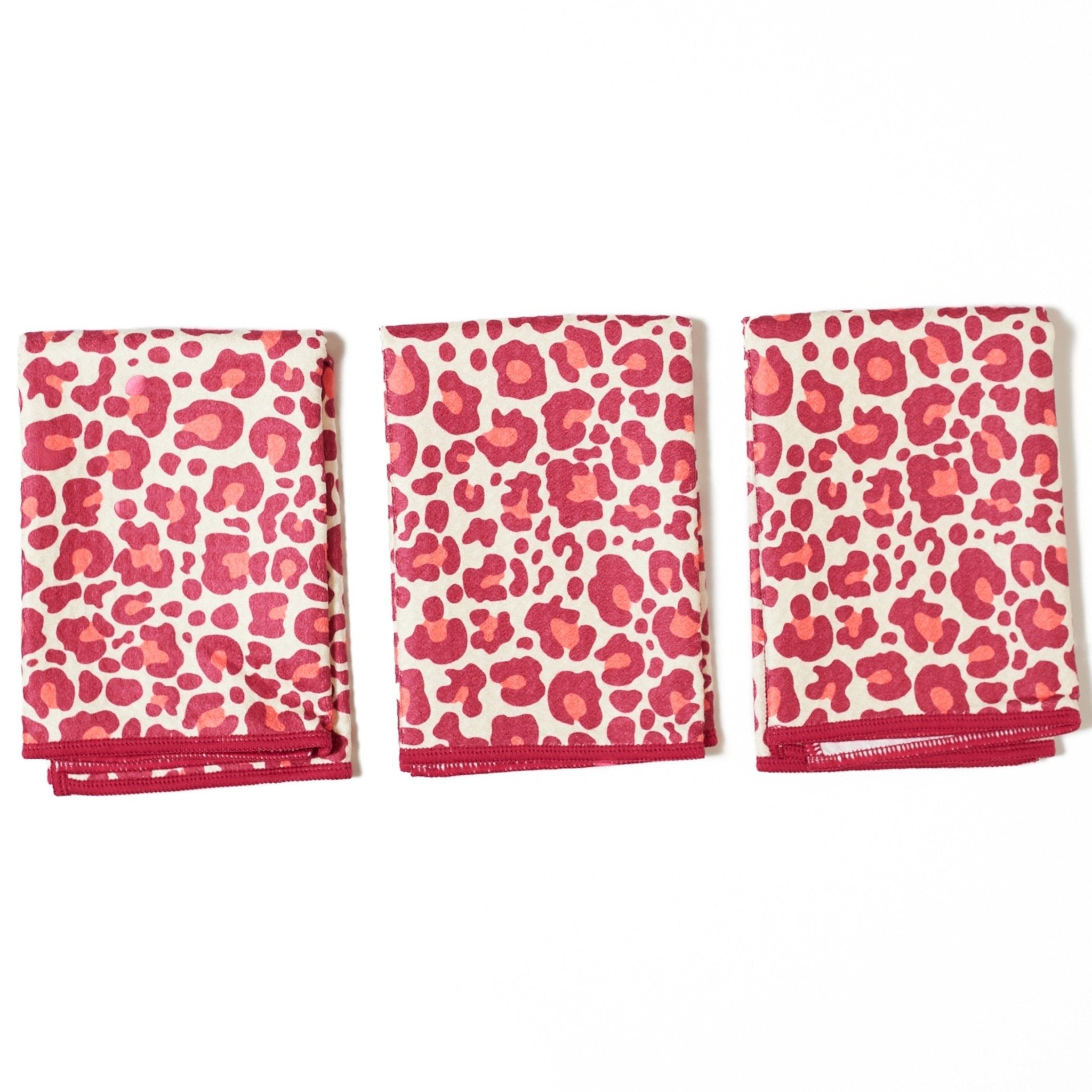 Mighty Mini Towel (Set of 3) - Leopard - Once Again Home Co.