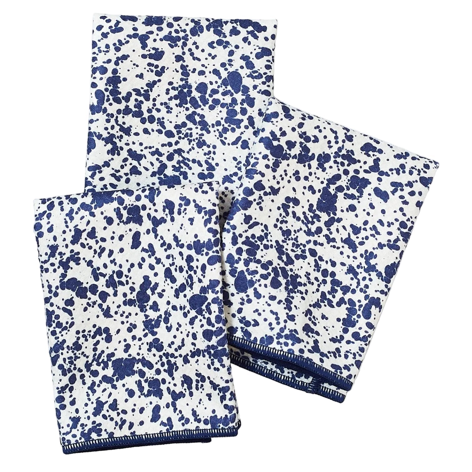 Mighty Mini Towel (Set of 3) Reversible - Crow Canyon Nancy Splatter - Once Again Home Co.