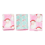 Mighty Mini Towel (Set of 3) Reversible - Heather Collins Santa Baby - Once Again Home Co.