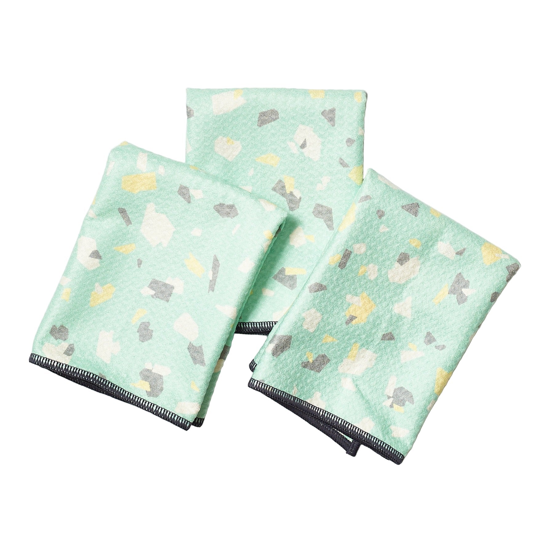 Mighty Mini Towel (Set of 3) Reversible - Heather Jacobs Cutie Fruitie - Once Again Home Co.