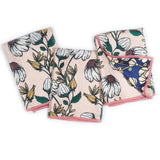 Mighty Mini Towel (Set of 3) Reversible - Janine Lecour Flower Trail - Once Again Home Co.