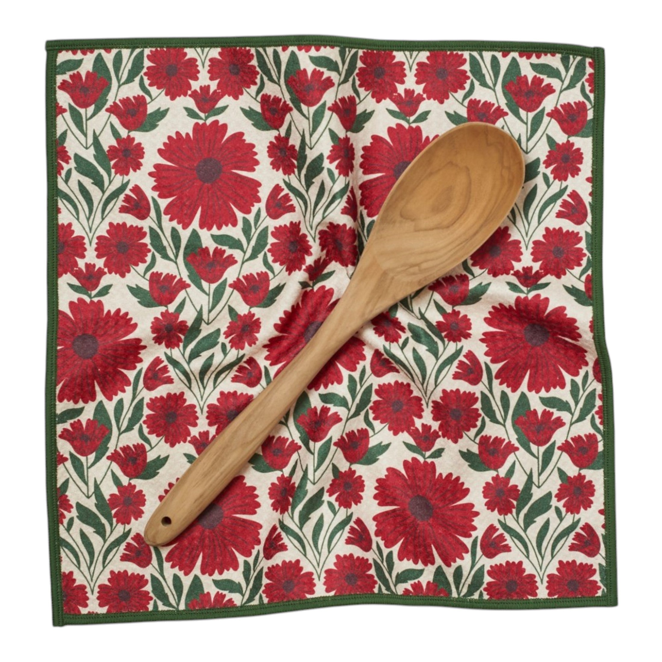 Mighty Mini Towel (Set of 3) Reversible - Jen Owens Holiday Daisy - Once Again Home Co.