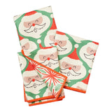 Mighty Mini Towel (Set of 3) Reversible - Jen Owens Santas - Once Again Home Co.