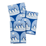 Mighty Mini Towel (Set of 3) Reversible - Kate Nelligan Arctic Penguins - Once Again Home Co.