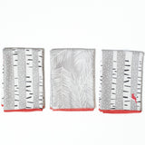 Mighty Mini Towel (Set of 3) Reversible - Kate Nelligan Cardinal - Once Again Home Co.