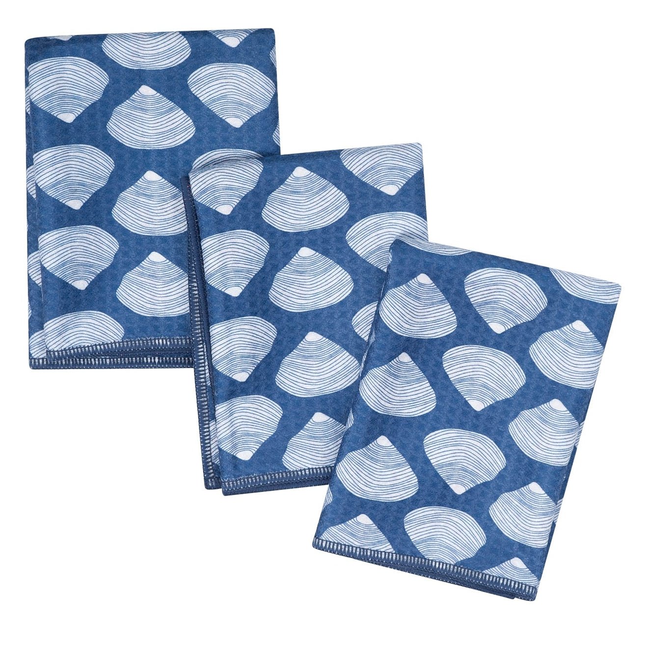 Mighty Mini Towel (Set of 3) Reversible - Kate Nelligan Lobster - Once Again Home Co.