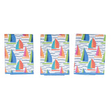 Mighty Mini Towel (Set of 3) Reversible - Kate Nelligan Sail - Once Again Home Co.