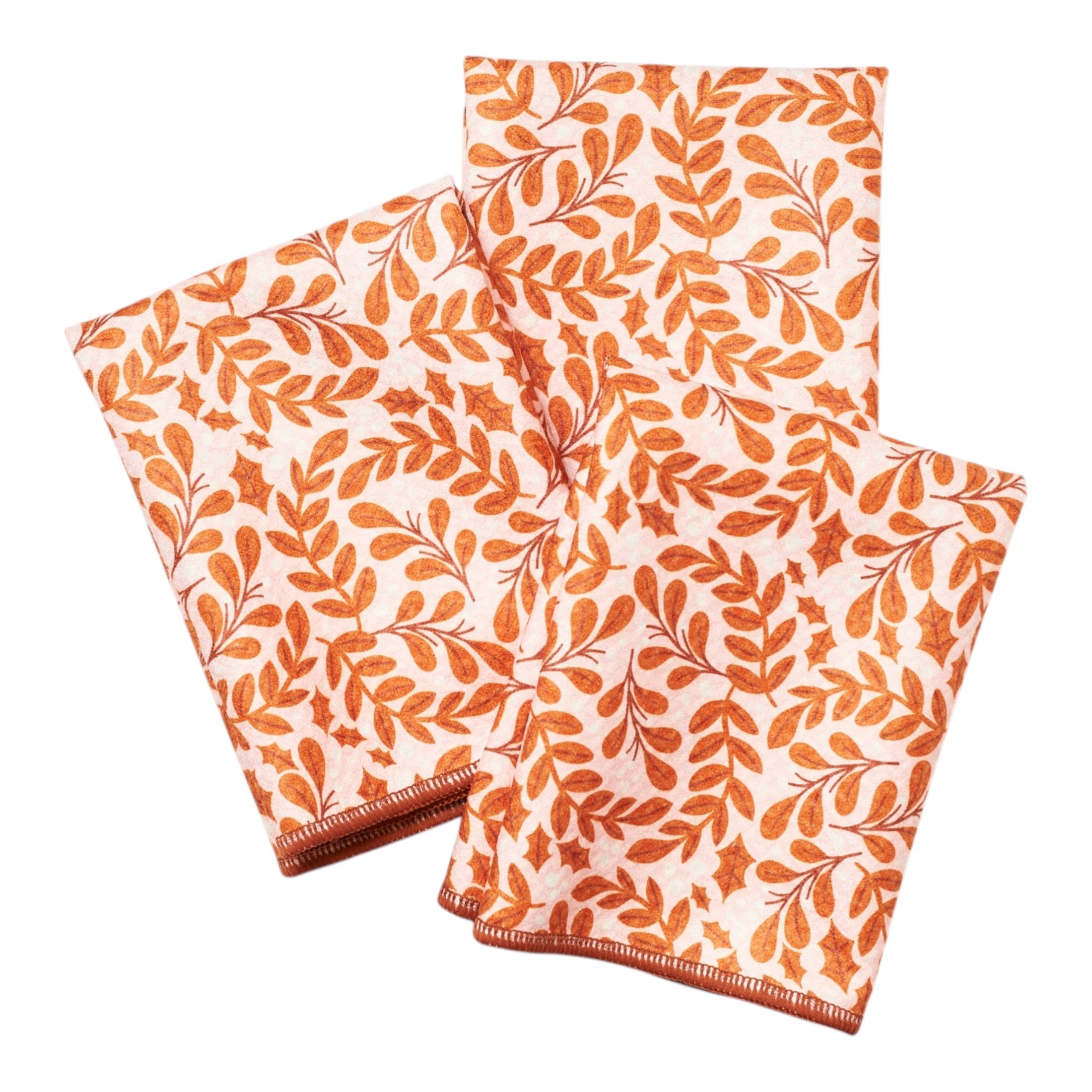 Mighty Mini Towel (Set of 3) Reversible - Mable Tan Christmas Cookies - Once Again Home Co.