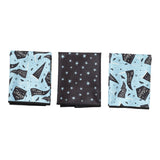 Mighty Mini Towel (Set of 3) Reversible - Mable Tan Halloween Flags - Once Again Home Co.