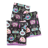 Mighty Mini Towel (Set of 3) Reversible - Mable Tan Halloween Jars - Once Again Home Co.