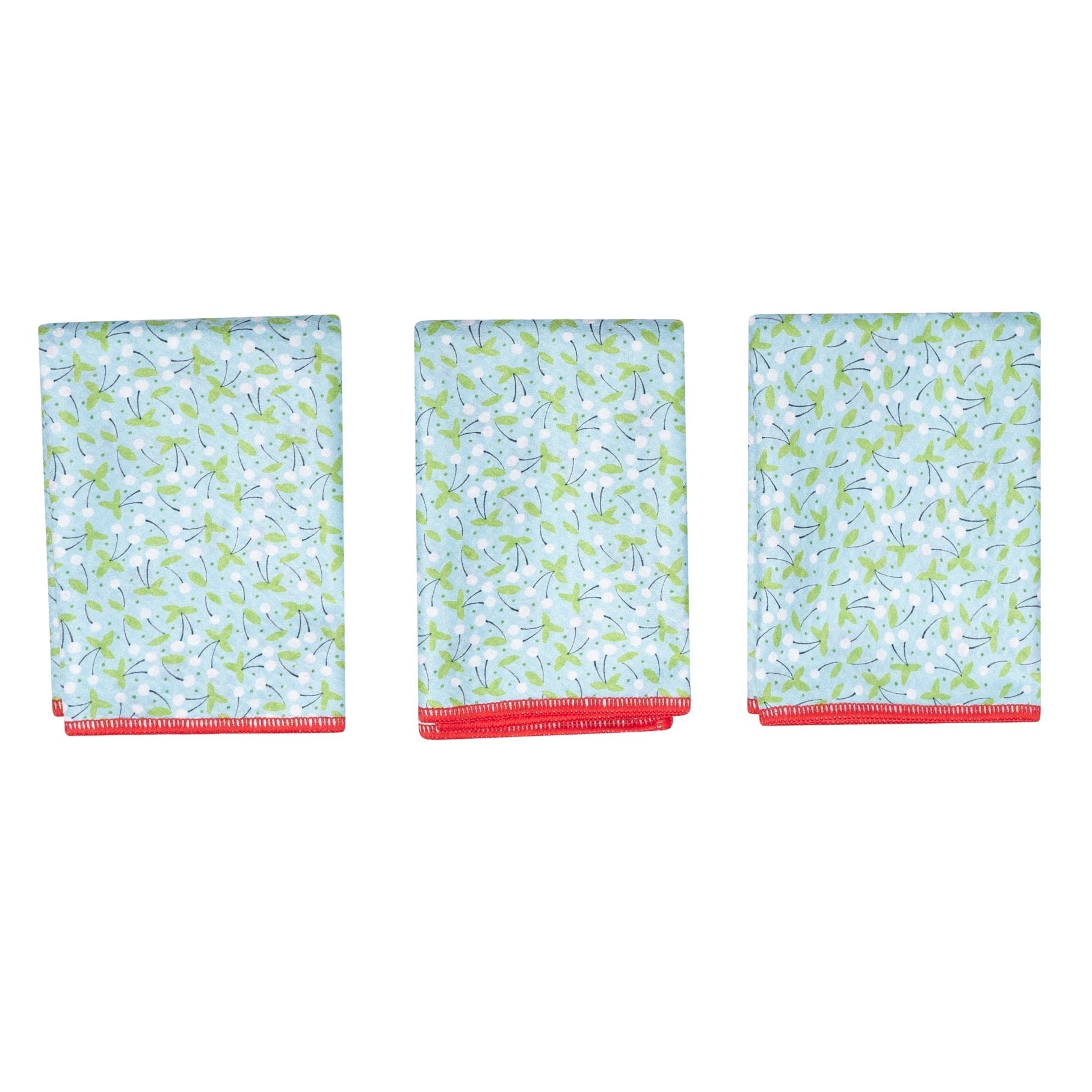 Mighty Mini Towel (Set of 3) Reversible - Mary Engelbreit Cherry Harvest - Once Again Home Co.