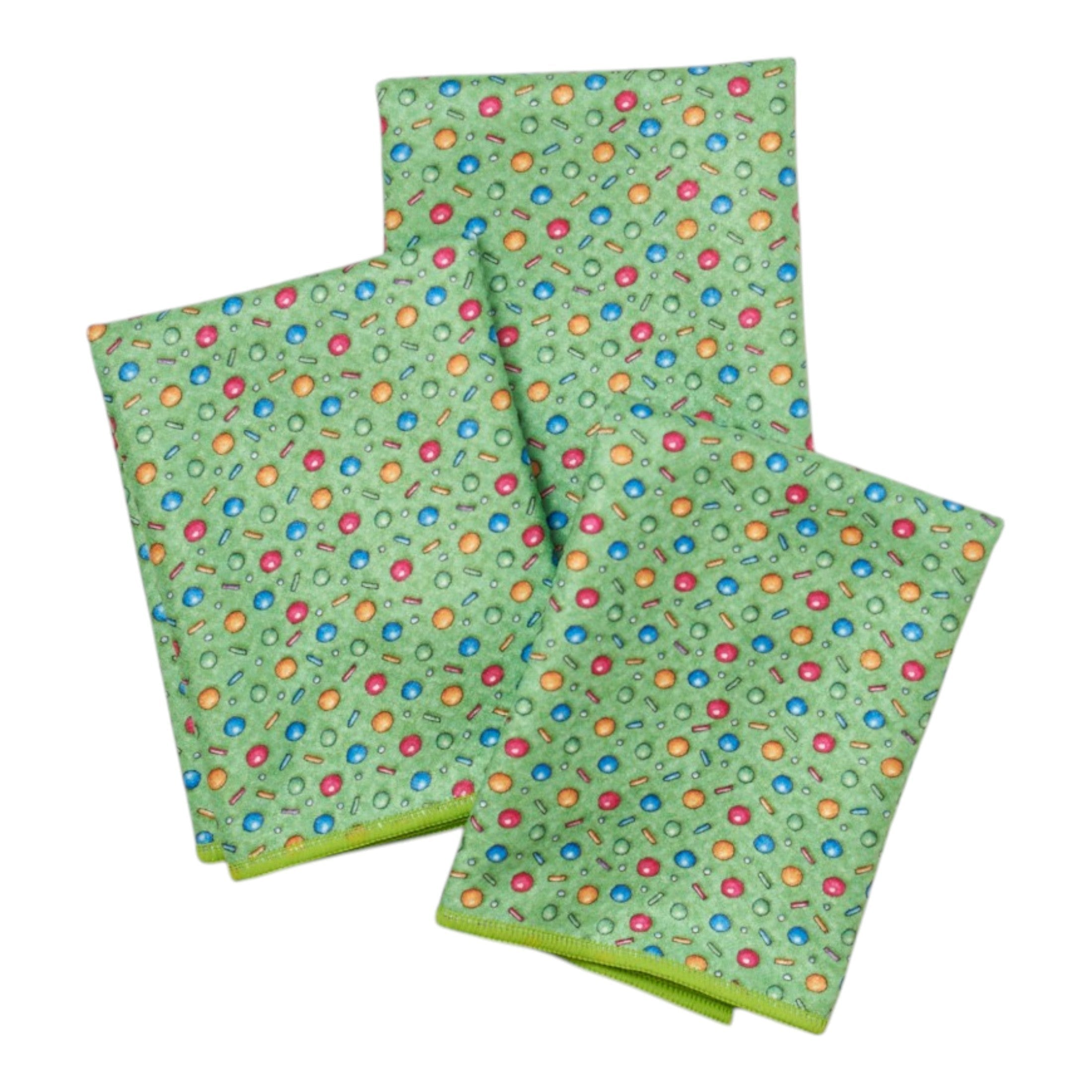 Mighty Mini Towel (Set of 3) Reversible - Mary Engelbreit Cookie Day - Once Again Home Co.