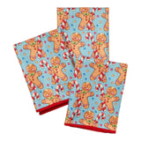 Mighty Mini Towel (Set of 3) Reversible - Mary Engelbreit Gingerbread - Once Again Home Co.