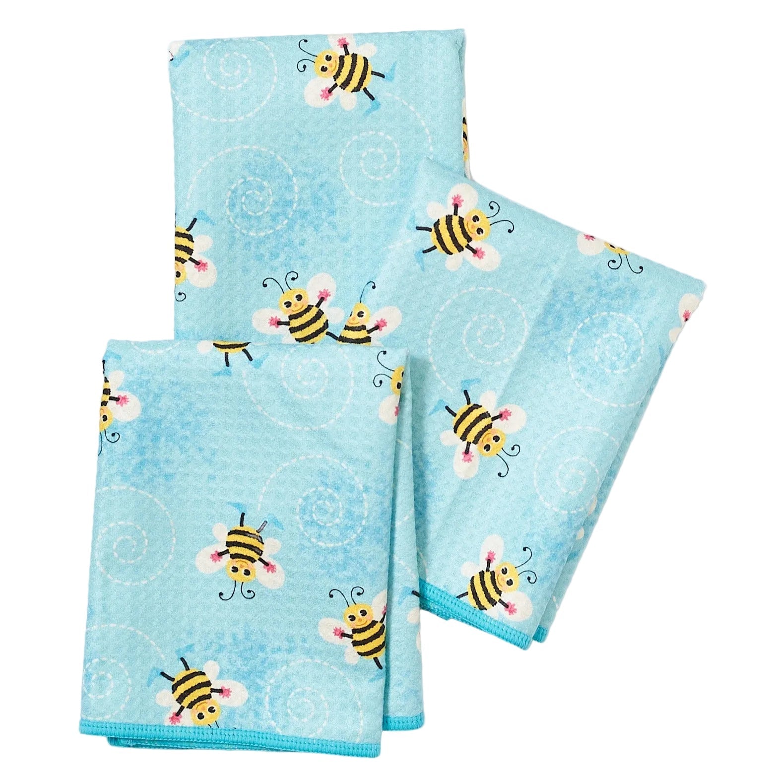 Mighty Mini Towel (Set of 3) Reversible - Mary Engelbreit Hive - Once Again Home Co.