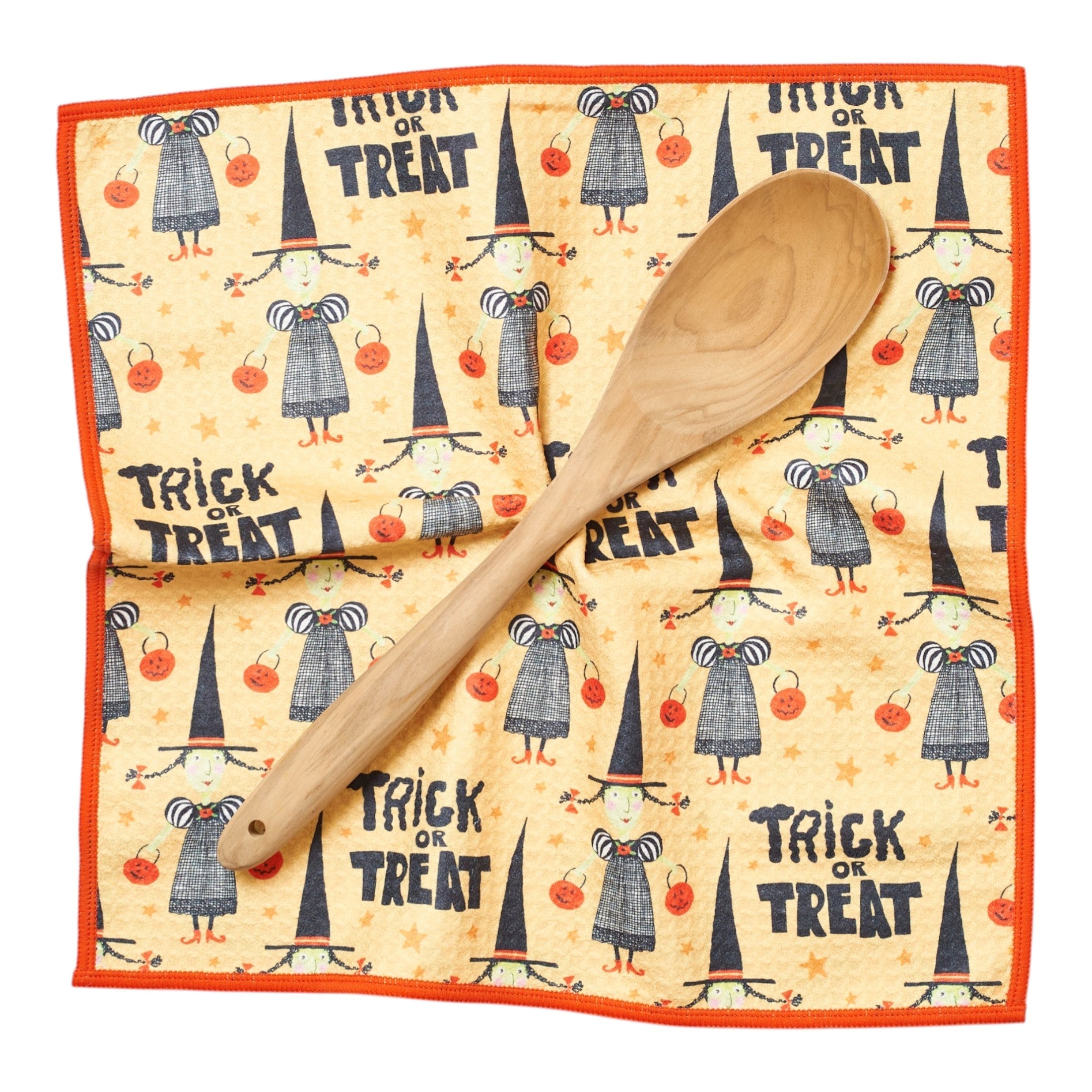 Mighty Mini Towel (Set of 3) Reversible - Mary Engelbreit Trick or Treat - Once Again Home Co.