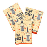 Mighty Mini Towel (Set of 3) Reversible - Mary Engelbreit Trick or Treat - Once Again Home Co.