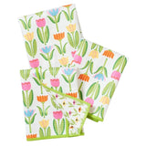 Mighty Mini Towel (Set of 3) Reversible - Mary Engelbreit Tulips - Once Again Home Co.