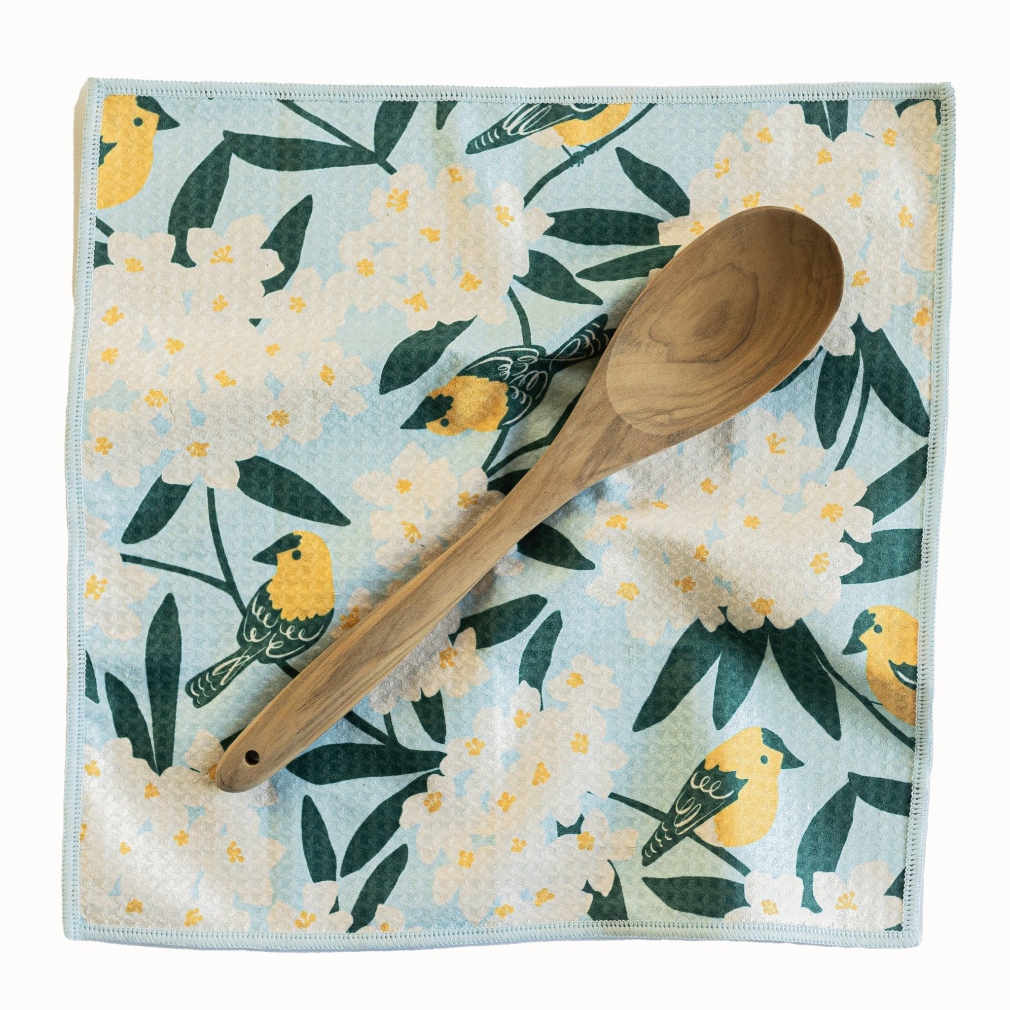 Mighty Mini Towel (Set of 3) Reversible - Nuthatch Birdsong - Once Again Home Co.