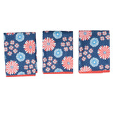 Mighty Mini Towel (Set of 3) Reversible - Rebecca Jane Woolbright Burst - Once Again Home Co.