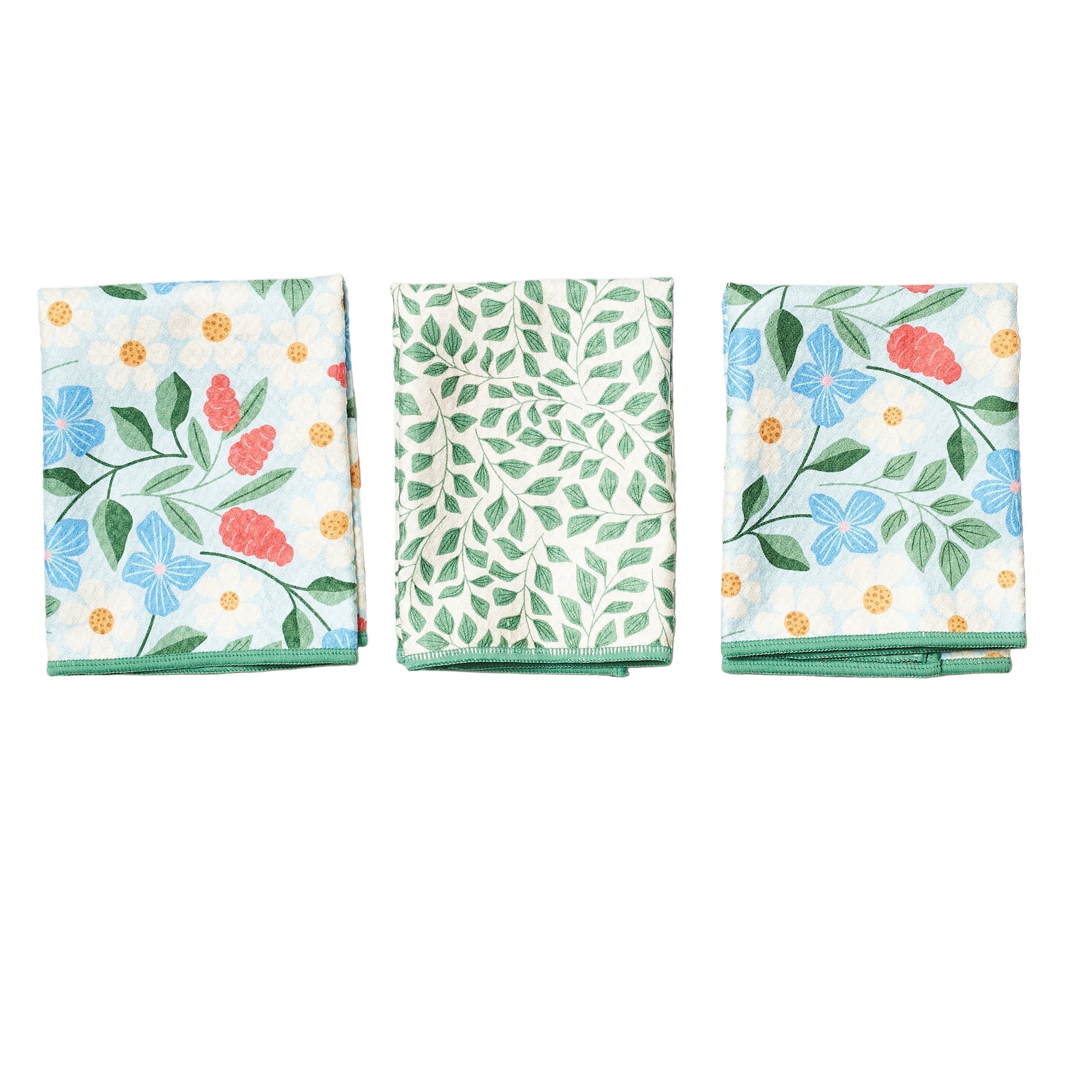 Mighty Mini Towel (Set of 3) Reversible - Rebecca Jane Woolbright Garden Path - Once Again Home Co.