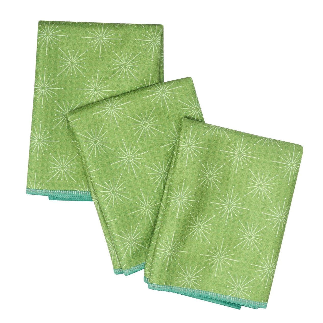Mighty Mini Towel (Set of 3) Reversible - Rebecca Jane Woolbright Lemon Sparkle - Once Again Home Co.