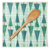 Mighty Mini Towel (Set of 3) Reversible - Rebecca Jane Woolbright Stripe Tree - Once Again Home Co.