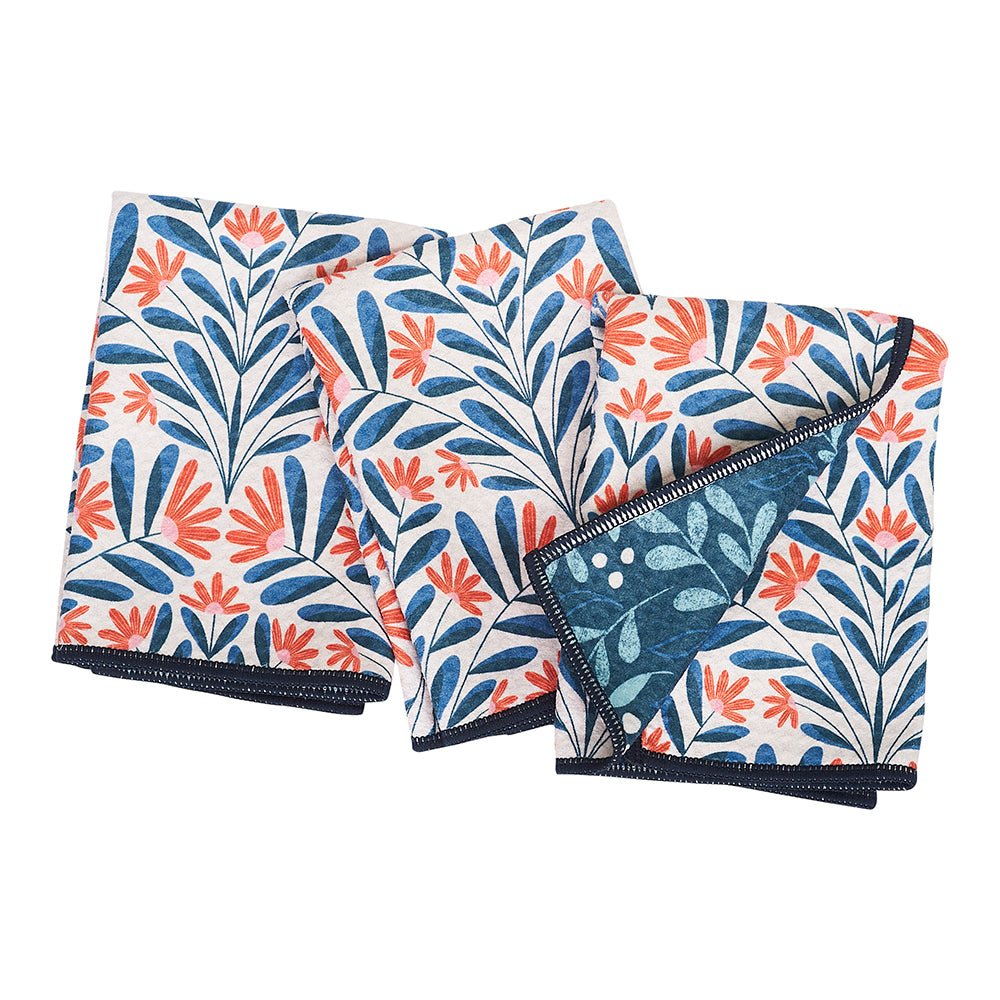 Mighty Mini Towel (Set of 3) Reversible - RJW Sflora - Once Again Home Co.