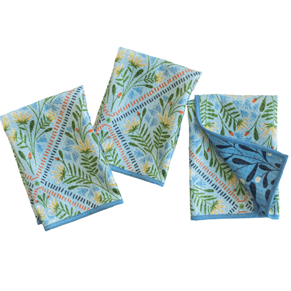 Mighty Mini Towel (Set of 3) Reversible - RJW Upward - Once Again Home Co.