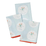 Mighty Mini Towel (Set of 3) Reversible - Sara Fitz Happy Snowman - Once Again Home Co.