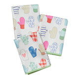 Mighty Mini Towel (Set of 3) Reversible - Sara Fitz Mitten - Once Again Home Co.
