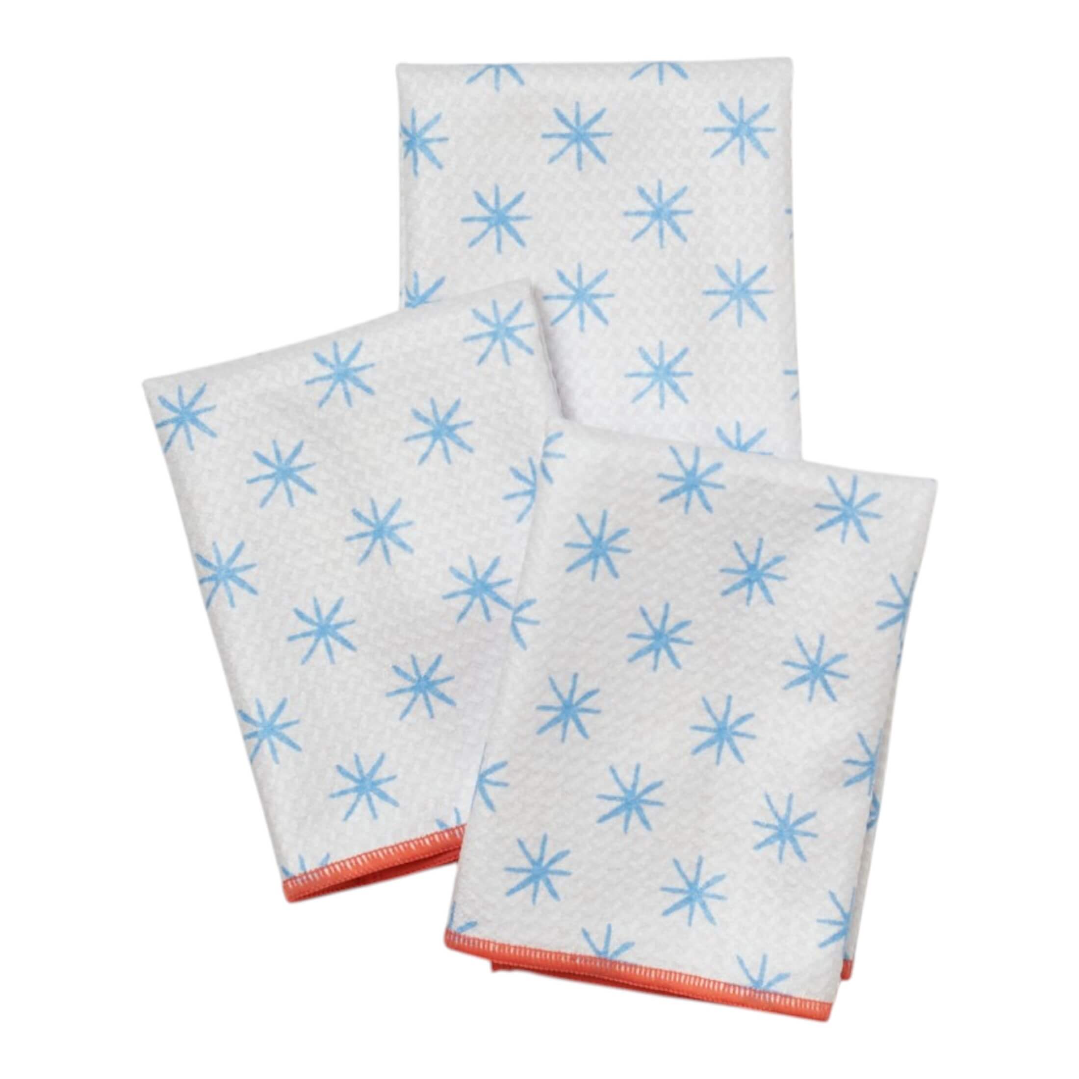 Mighty Mini Towel (Set of 3) Reversible - Sara Fitz Peppermint Candy - Once Again Home Co.