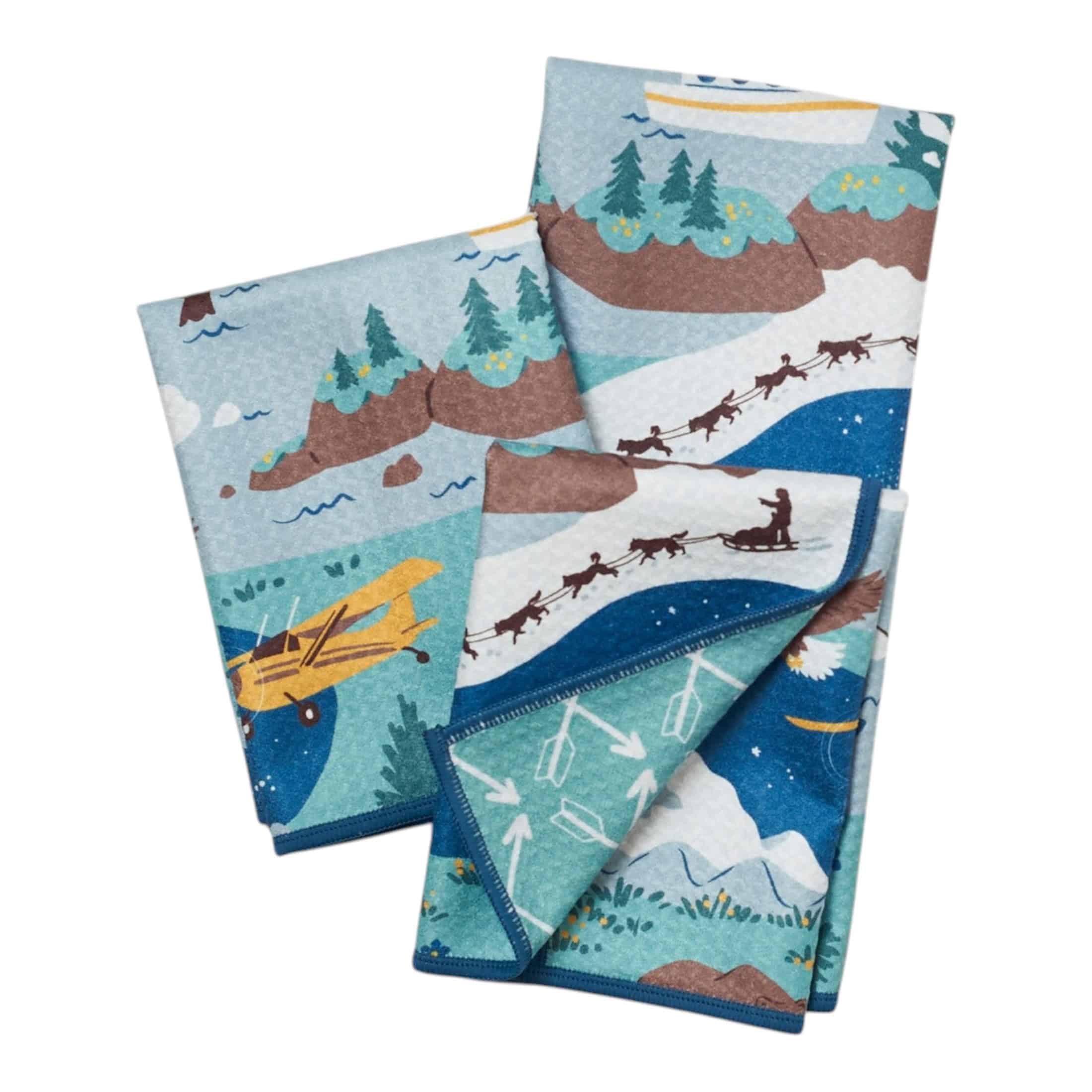 Mighty Mini Towel (Set of 3) Reversible - Signature Alaska - Once Again Home Co.