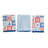 Mighty Mini Towel (Set of 3) Reversible - Signature Arctic Cross Stitch - Once Again Home Co.