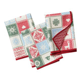 Mighty Mini Towel (Set of 3) Reversible - Signature Arctic Cross Stitch - Once Again Home Co.