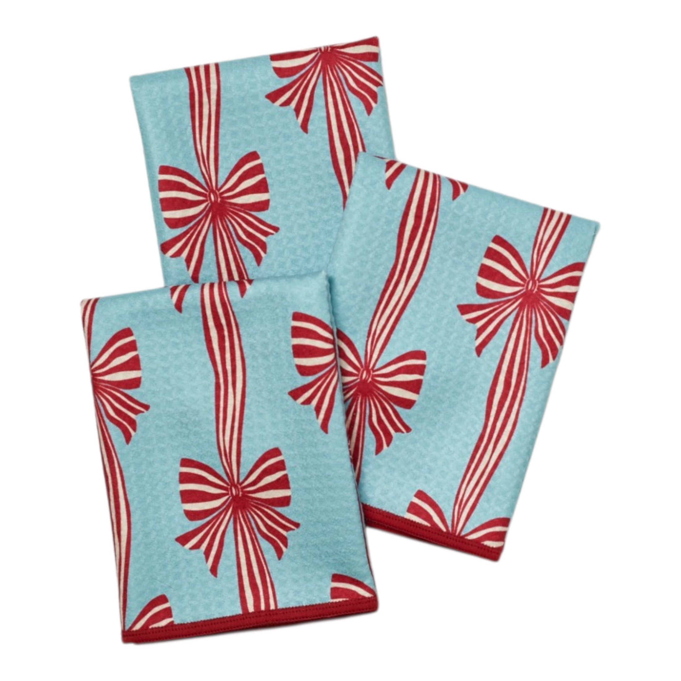 Mighty Mini Towel (Set of 3) Reversible - Signature Bowtie - Once Again Home Co.