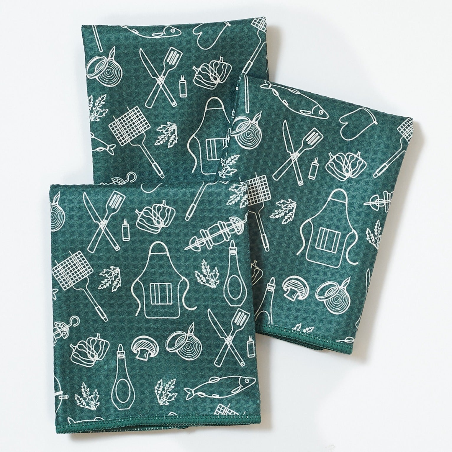 Mighty Mini Towel (Set of 3) Reversible - Signature Collection Dad’s Grill - Once Again Home Co.